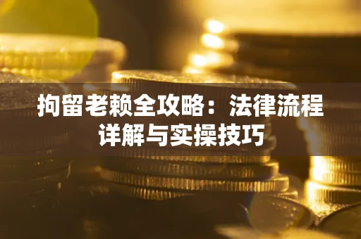 济南拘留老赖全攻略：法律流程详解与实操技巧